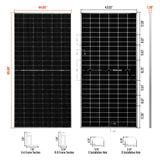 MEGA 550 | 550 Watt Bifacial Solar Panel