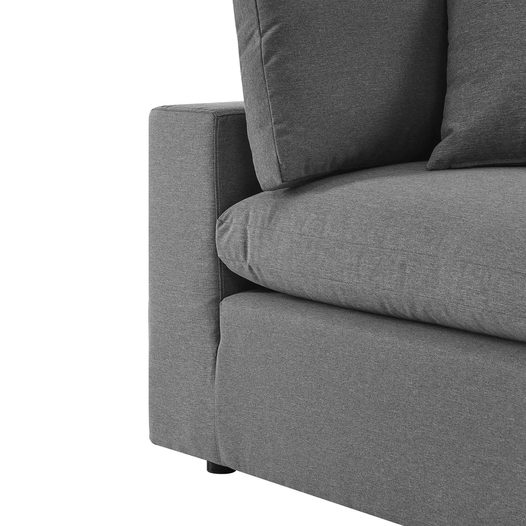 Patio Elegance Outdoor Sectional Sofa Set by Modway – Stylish 5-Piece Furniture for Patios