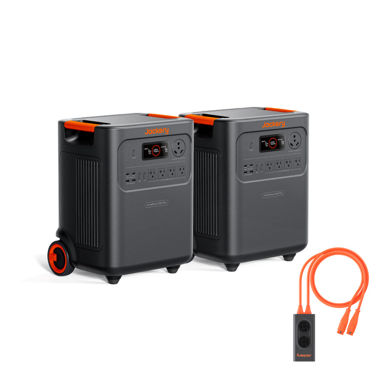 Jackery HomePower 3600 Plus x2 + Connect