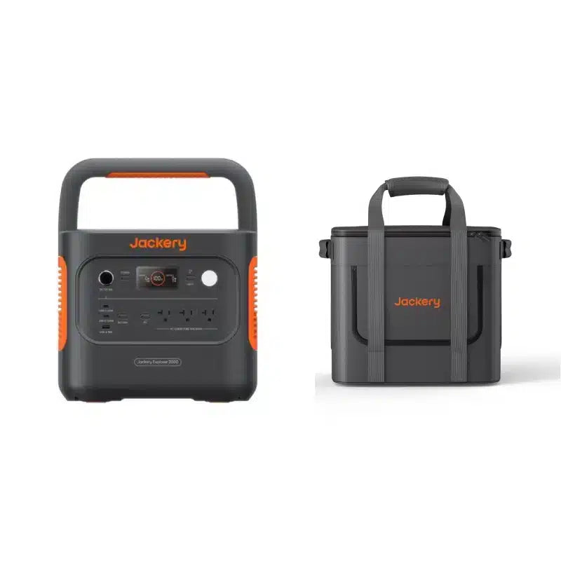 Jackery Explorer 2000 V2 Portable Power Station – 1*E2000V2 + 1*Guard Carrying Bag