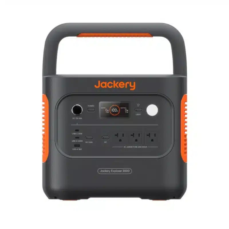 Jackery Explorer 2000 V2 Portable Power Station – 1*E2000V2 + 1*Guard Carrying Bag