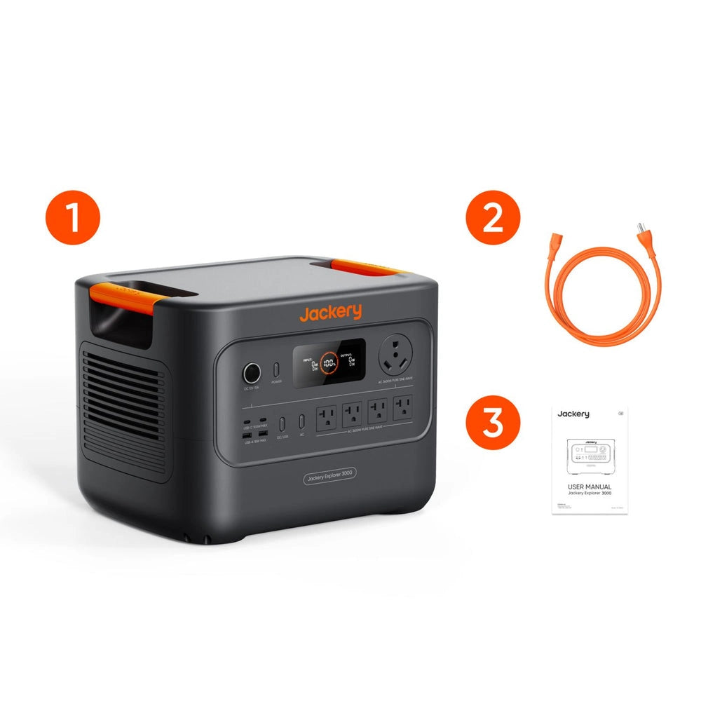 Jackery HomePower 3000 Portable Power Station – 3072Wh | 3600W