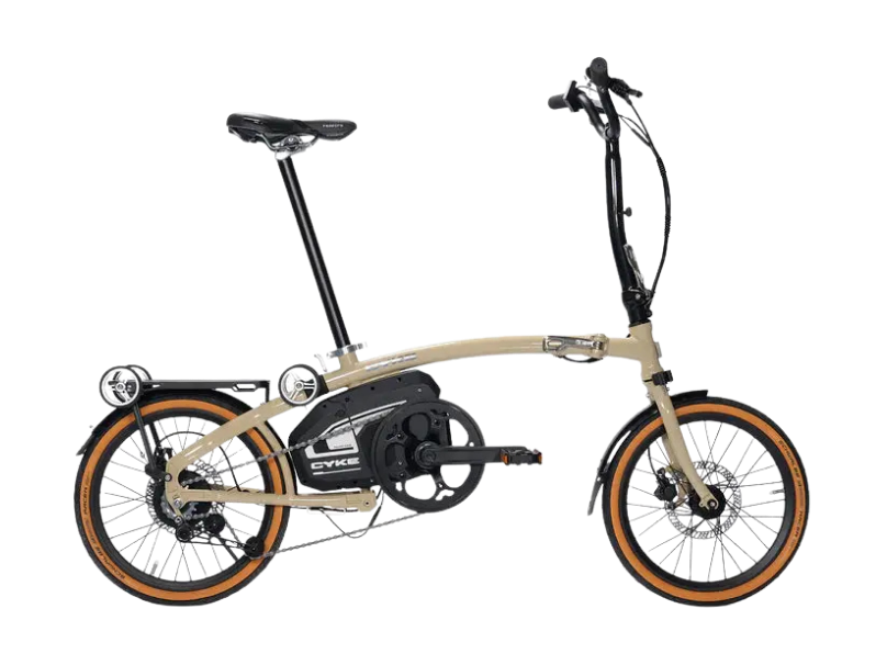 CYKE Kingfisher Mid-Drive Folding eBike
