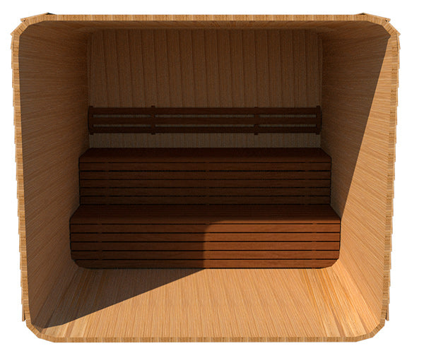 2 Tier Benches on Back Wall Only