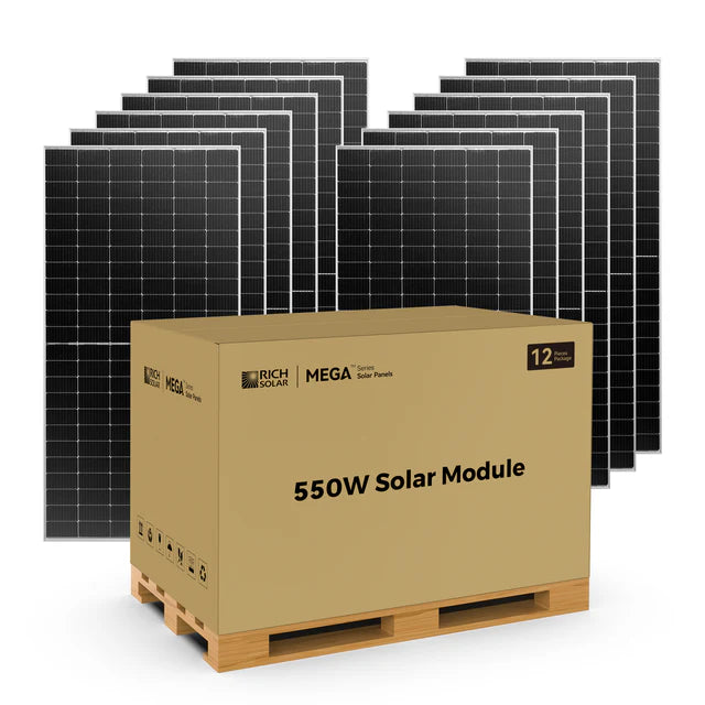 MEGA 550 | 550 Watt Bifacial Solar Panel