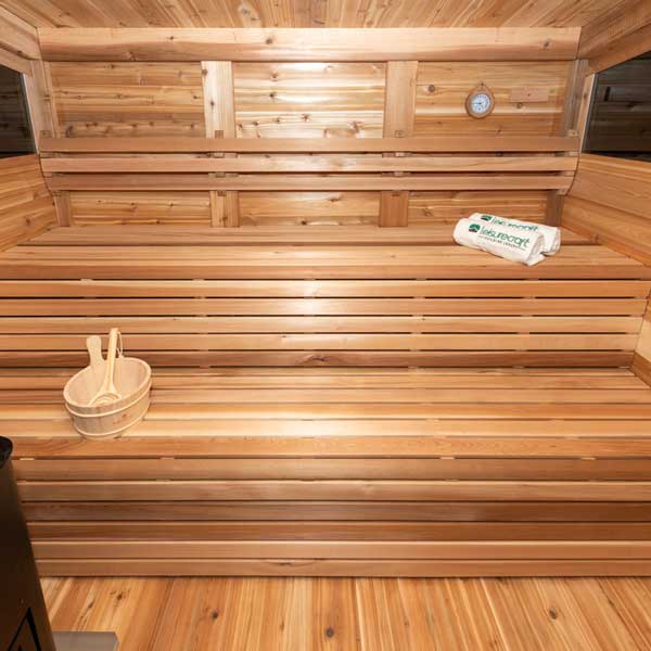 2 Tier Benches on Back Wall Only