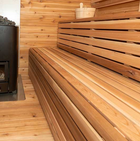 2 Tier Benches on Side Walls