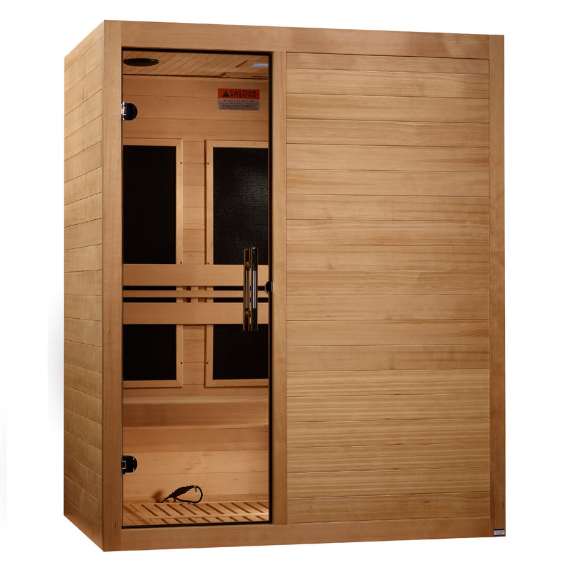 Maxxus “S-Line” 3 Person Ultra Low EMF FAR IR Sauna
