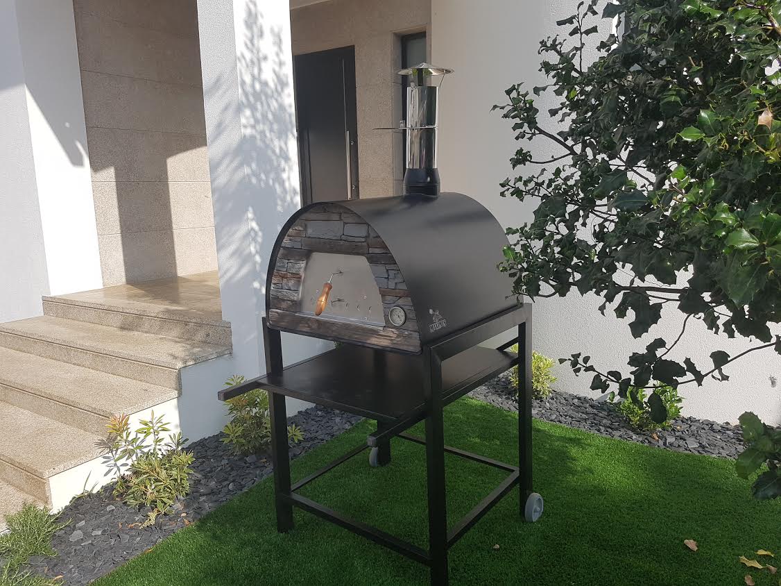 MAXIMUS MOBILE PIZZA OVEN BLACK