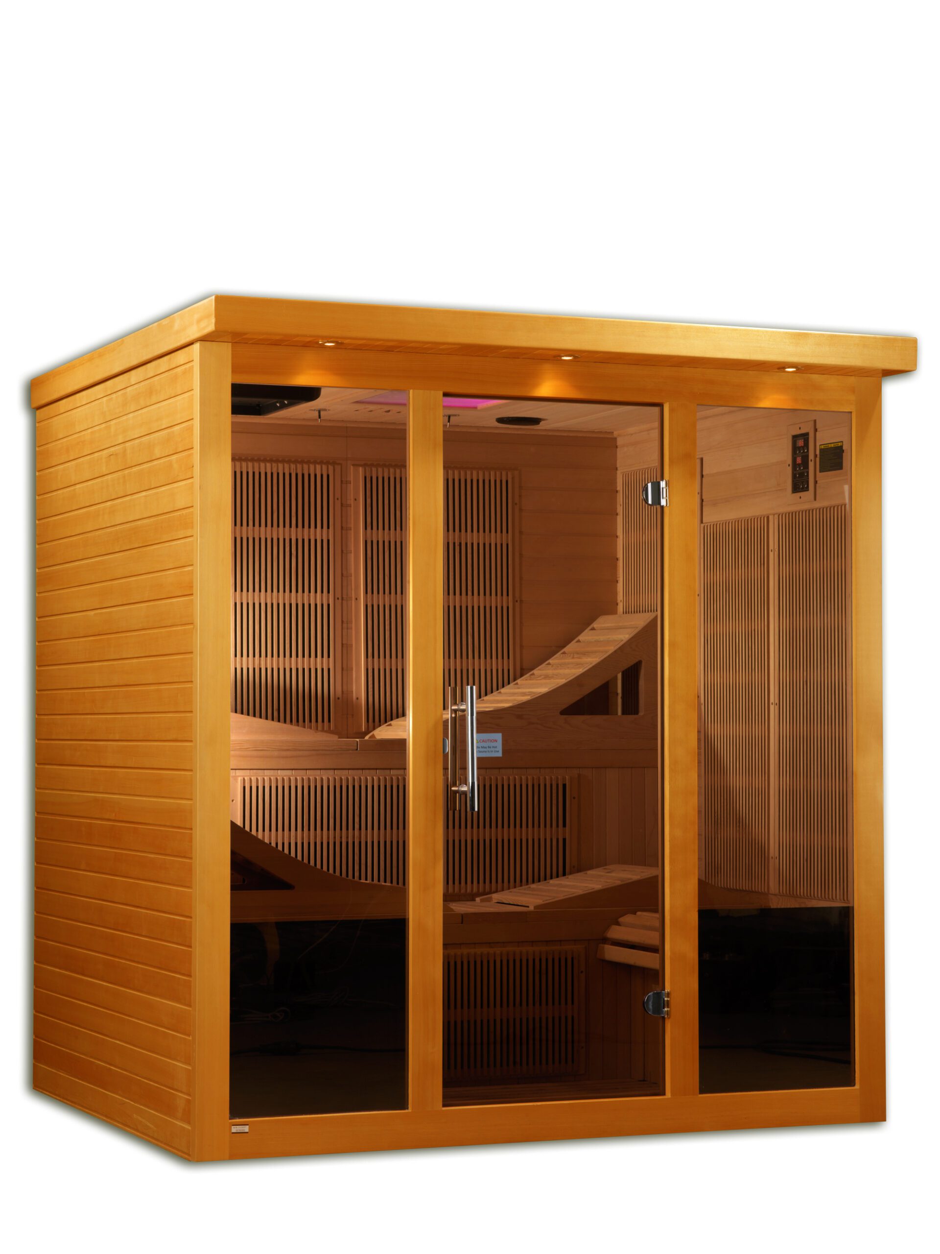 Dynamic Monaco 6 Person Ultra Low EMF Far IR Sauna DYN-6996-01