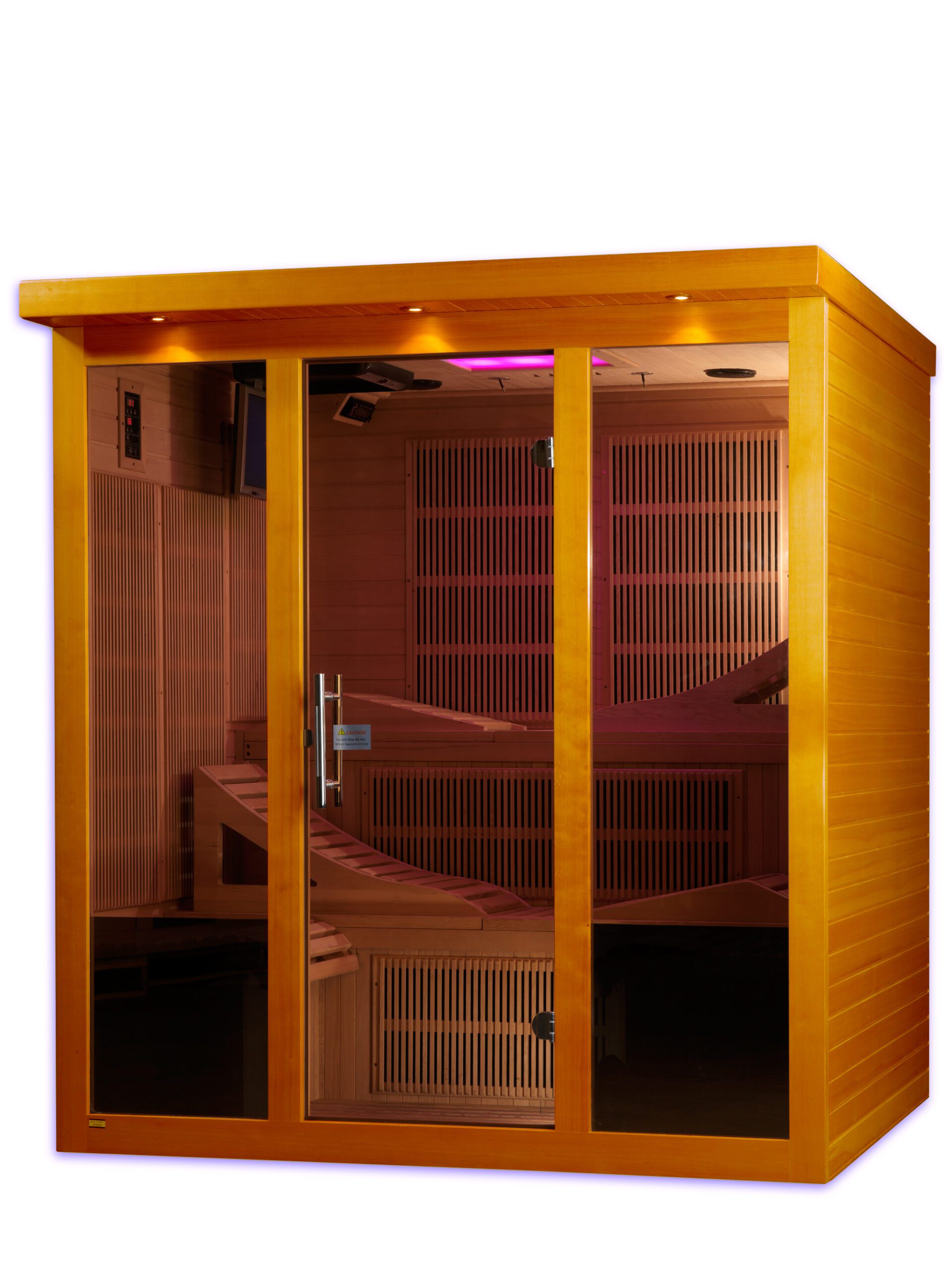 Dynamic Monaco 6 Person Ultra Low EMF Far IR Sauna DYN-6996-01