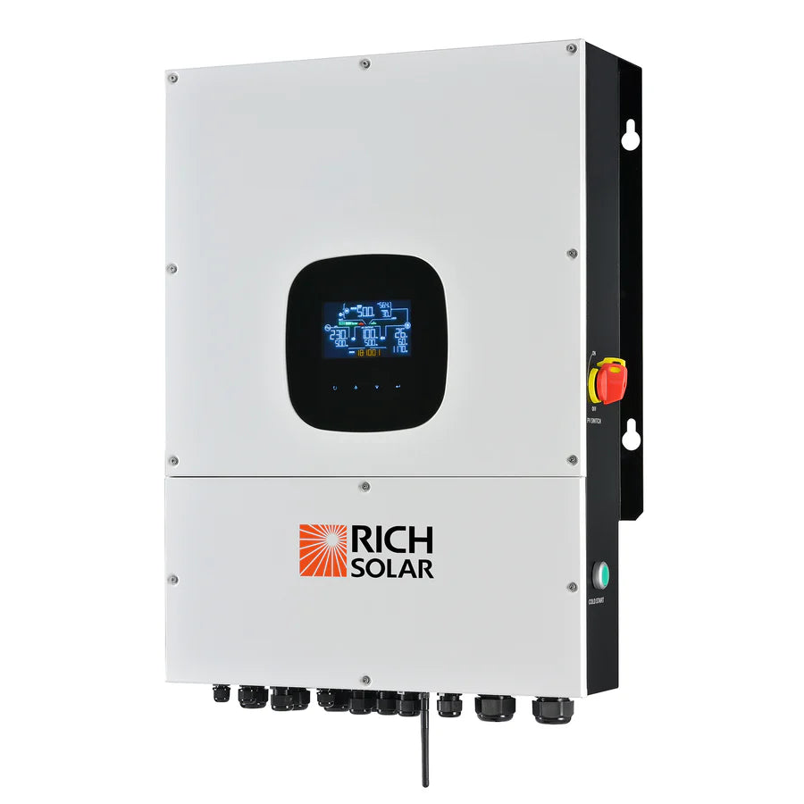 NOVA 12K PV Hybrid Inverter Solar Kit | 61.44kWH Server Lithium Battery [KIT-SR0002]