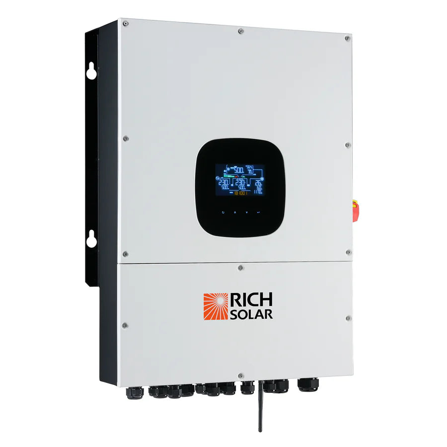 NOVA 12K PV Hybrid Inverter Solar Kit | 61.44kWH Server Lithium Battery [KIT-SR0002]