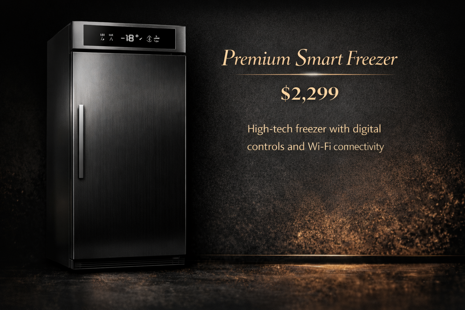 Premium Smart Freezer