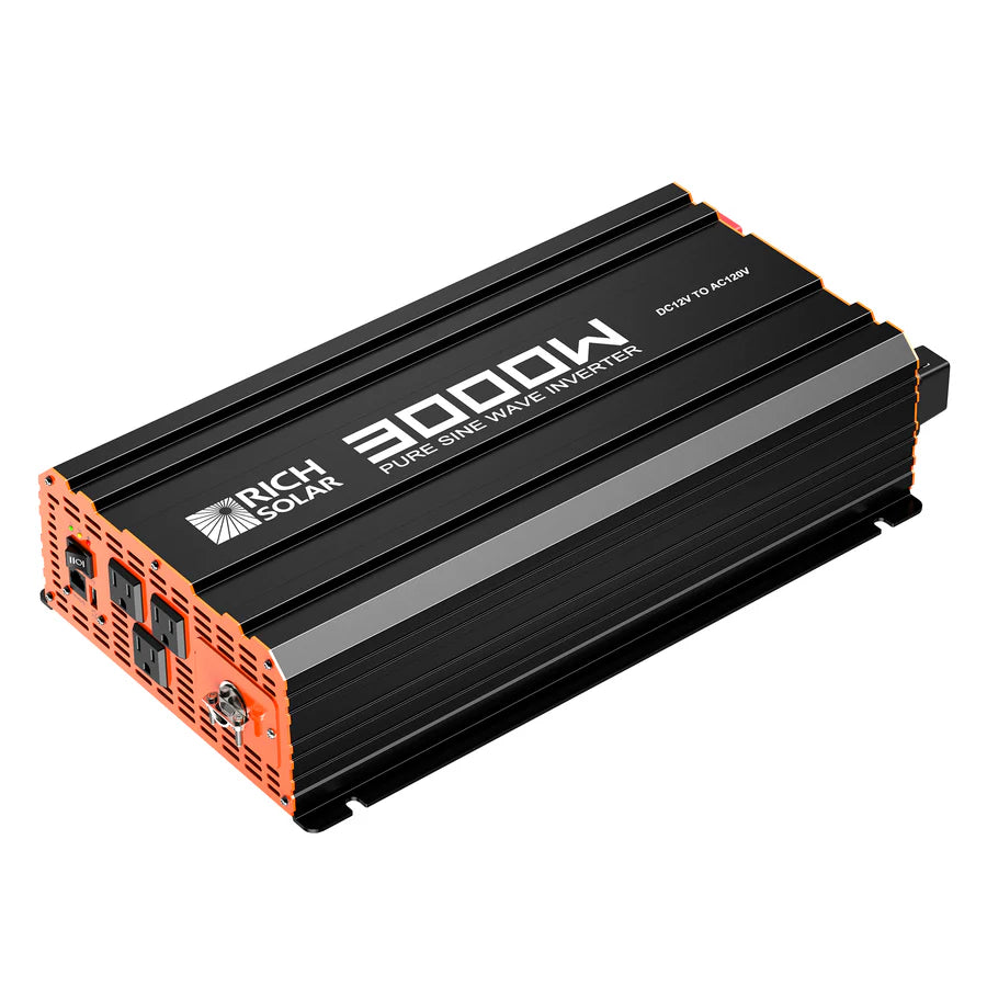 NOVA PURE 3K | 3000 Watt (3kW) 12 Volt Industrial Pure Sine Wave Inverter