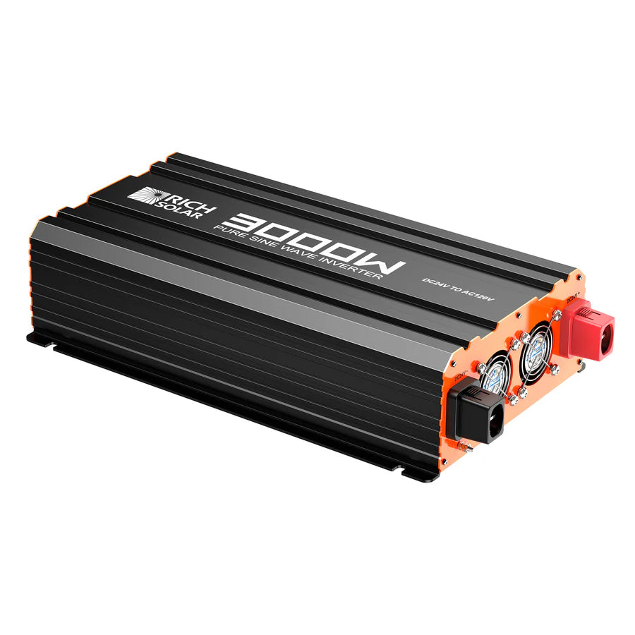 NOVA PURE MAX 3K | 3000 Watt (3kW) 24 Volt Industrial Pure Sine Wave Inverter