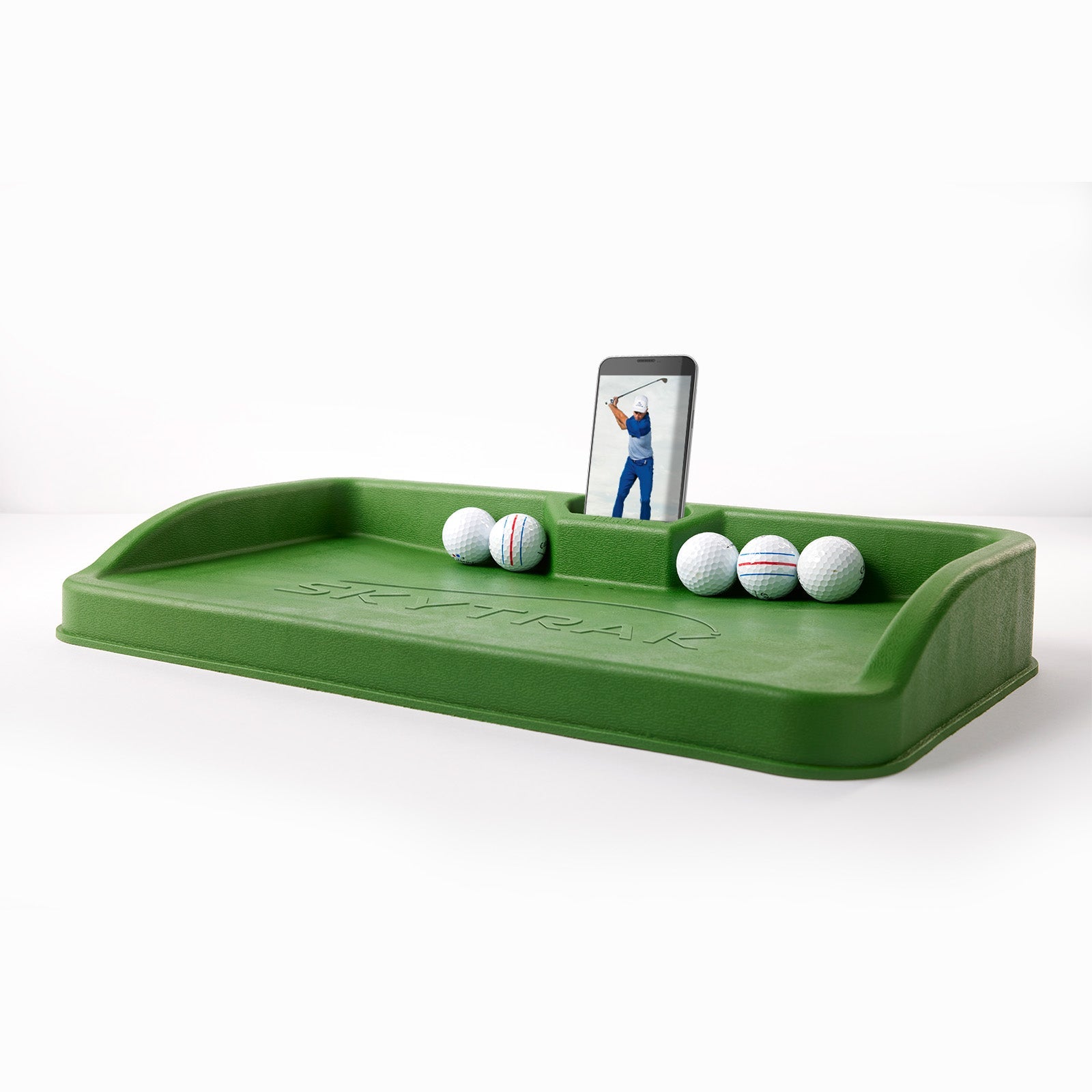SKYTRAK Ball Tray with Cell Phone Holder
