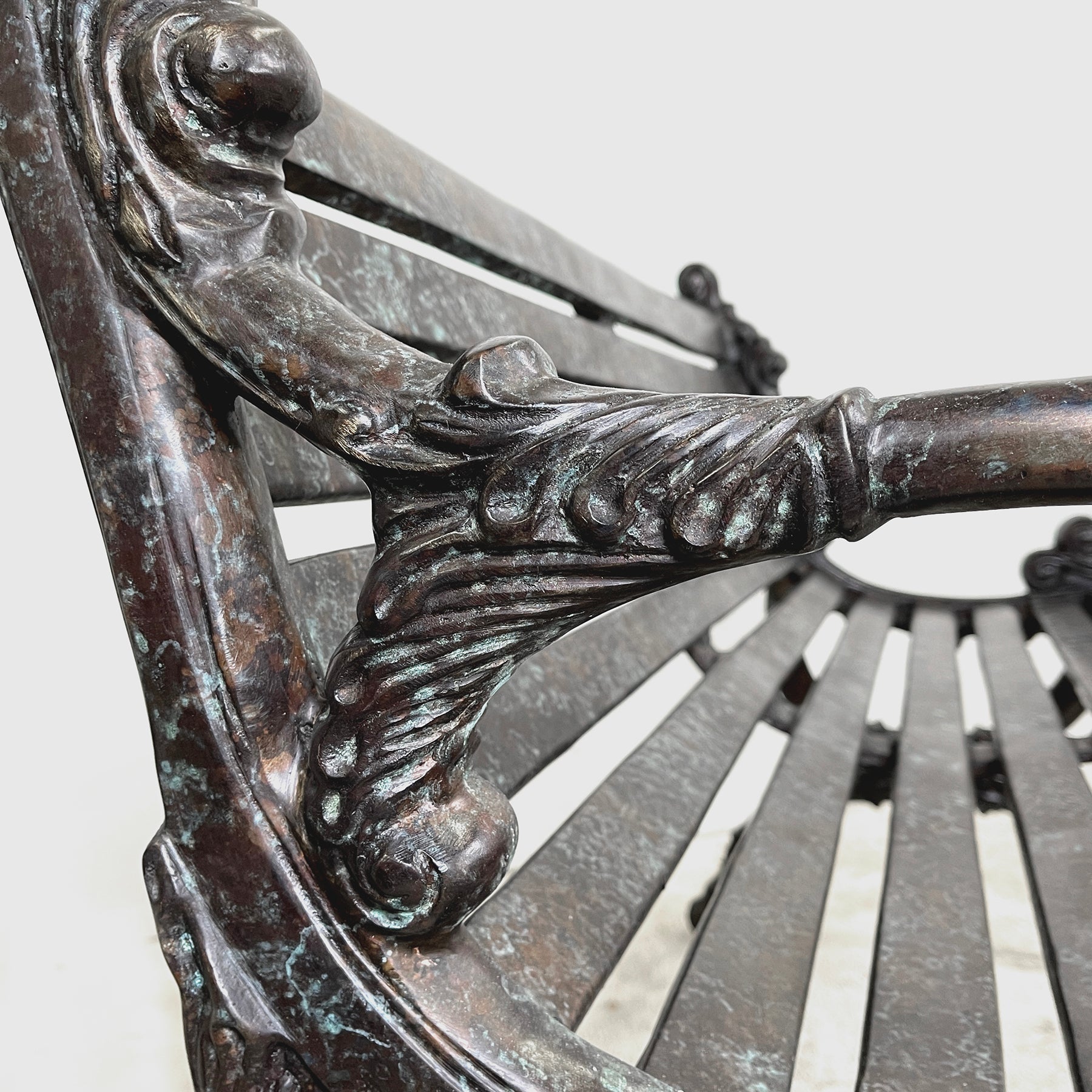 Bronze Garden Bench
