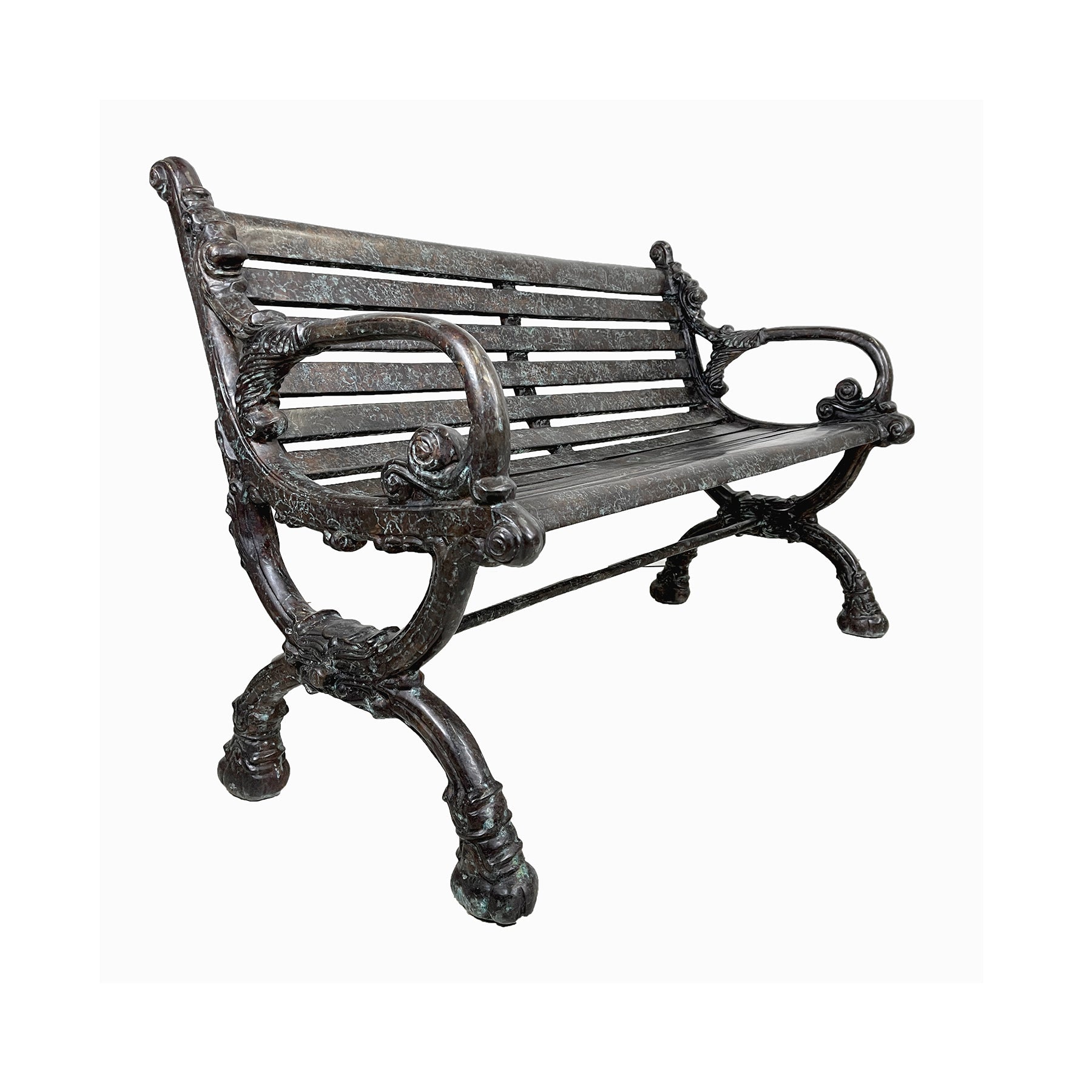 Bronze Garden Bench
