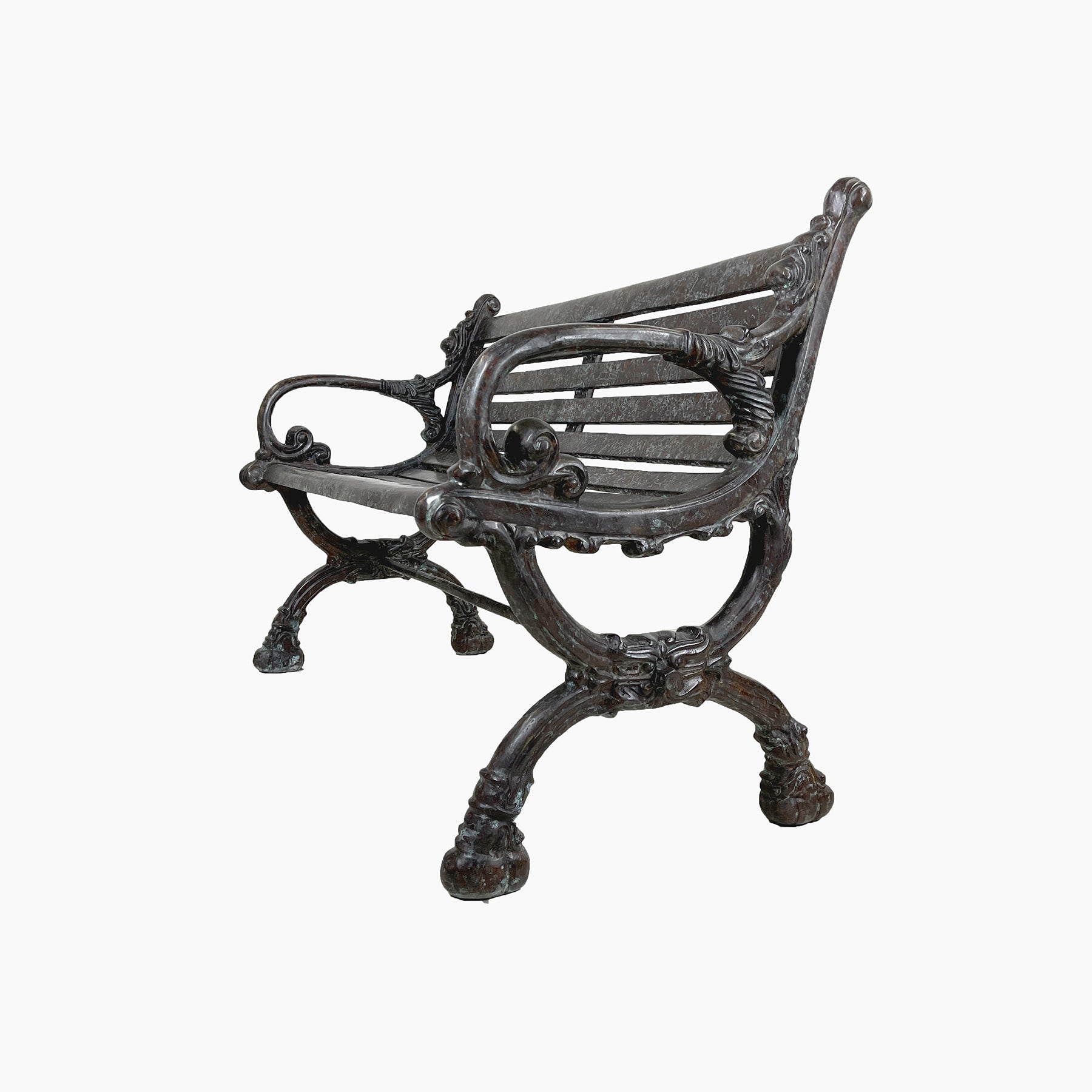 Bronze Garden Bench