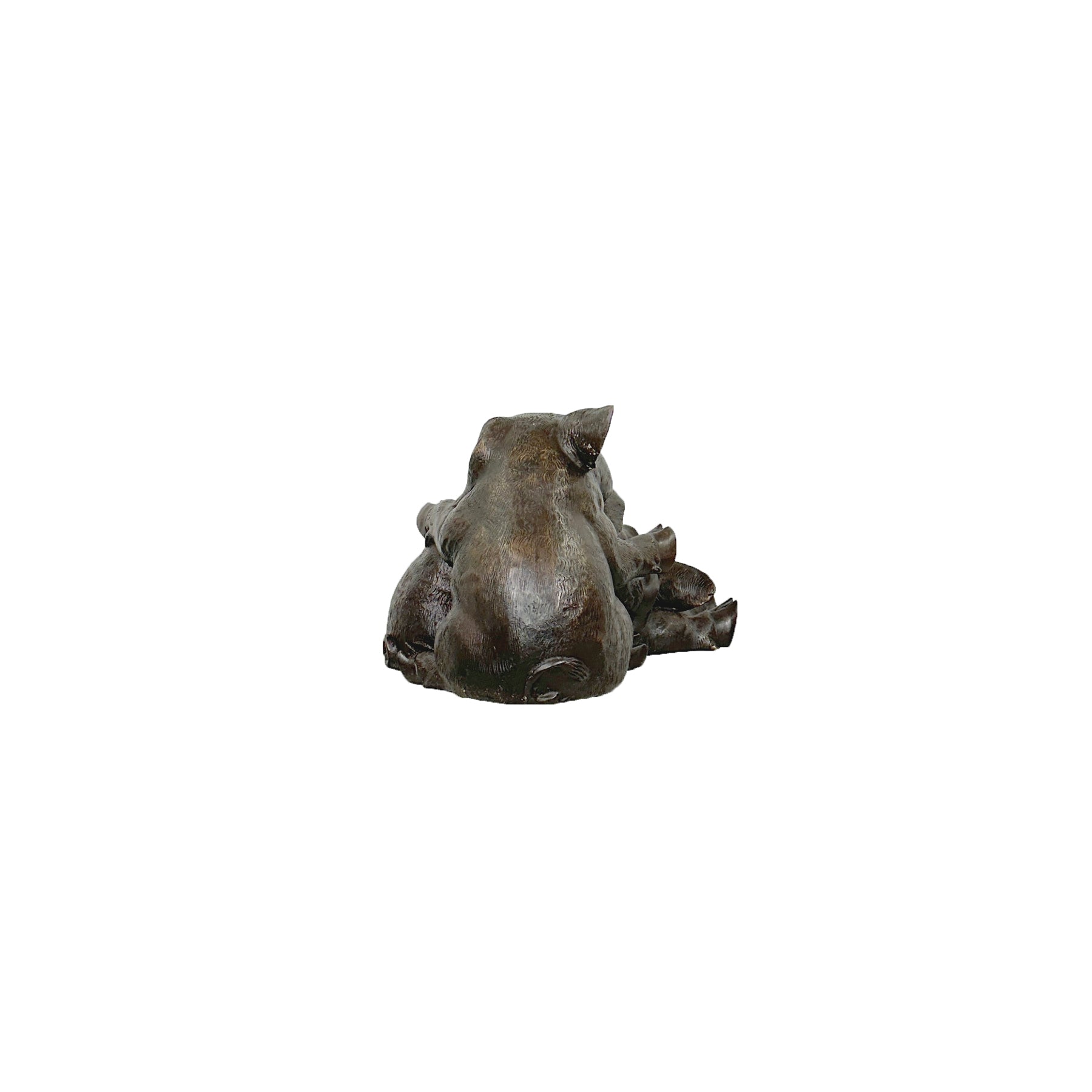 Pile of Piglets Bronze Table-top Statue