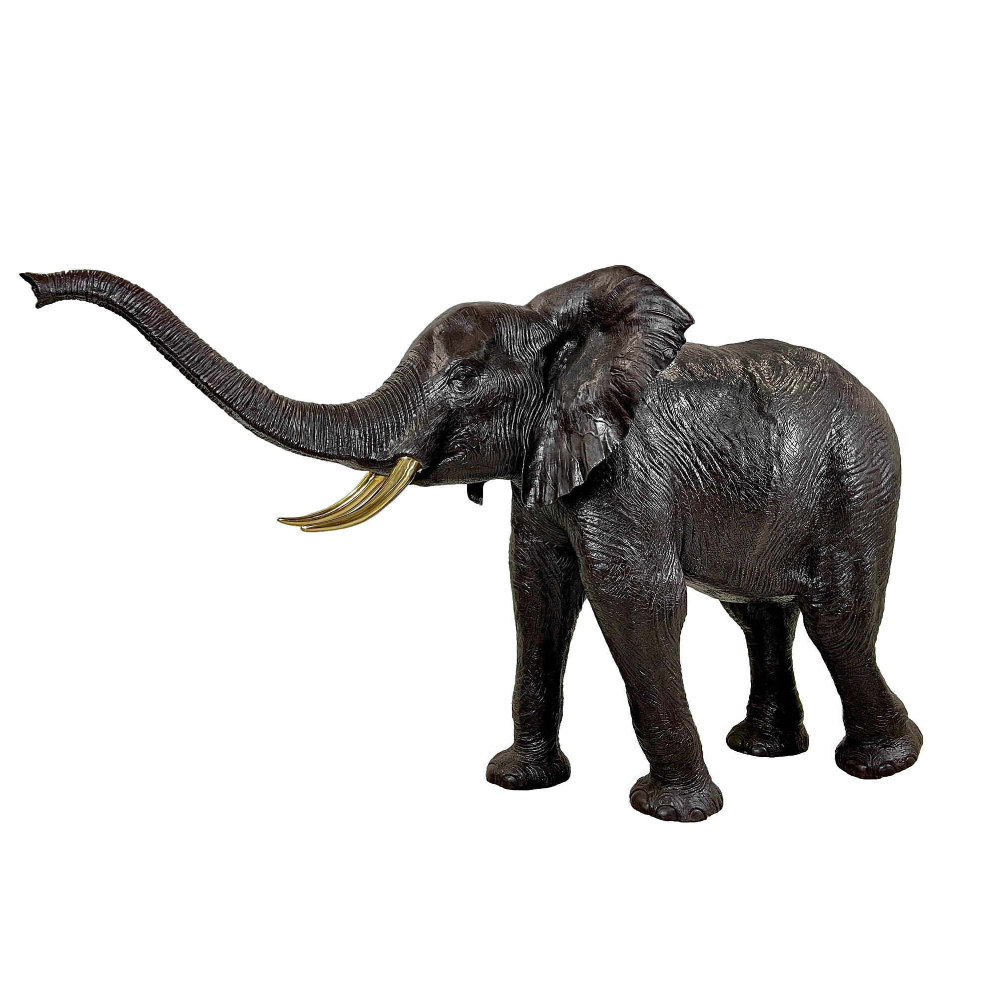 Life-size Elephant Fountain Bronze Statue