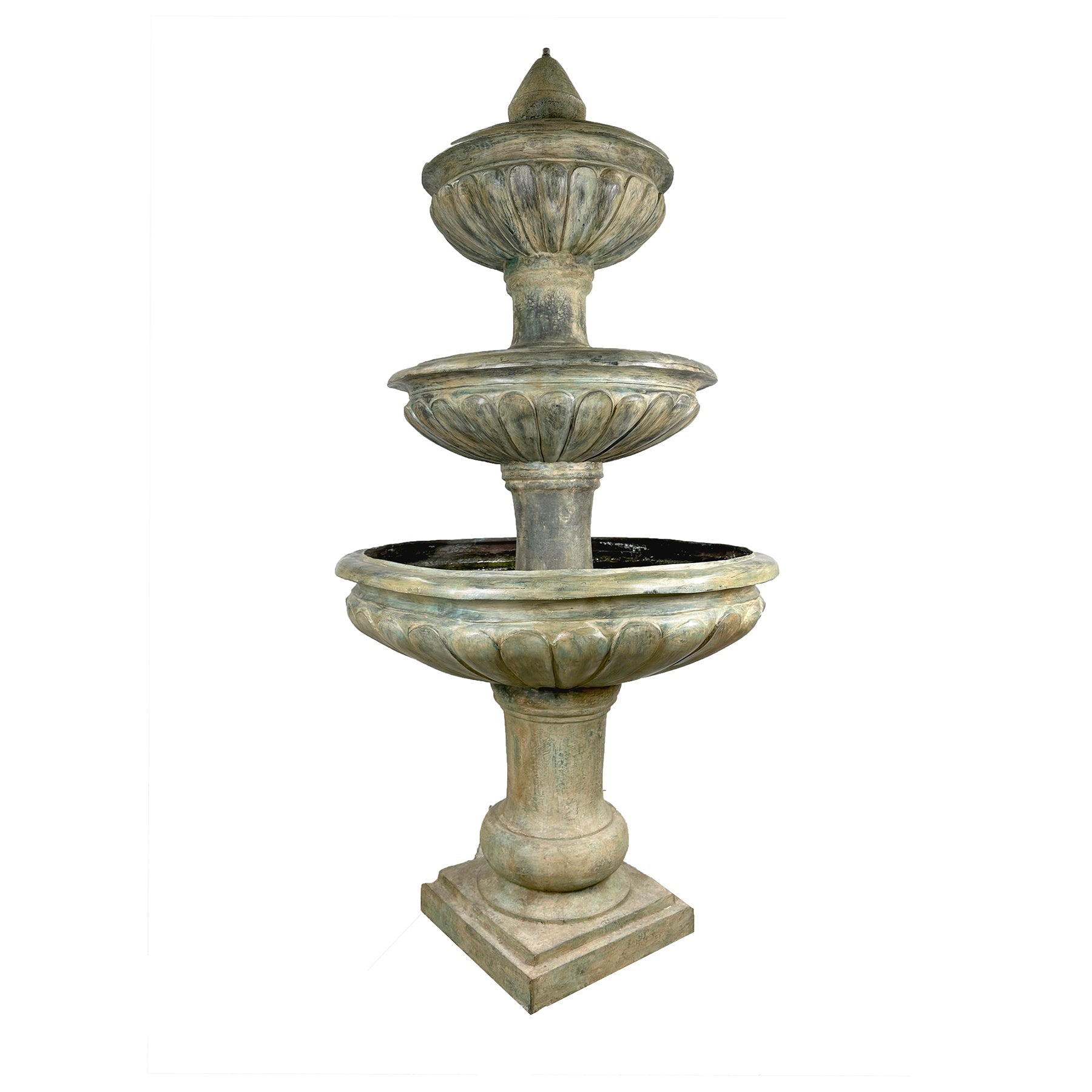 Three Tier Traditional Bronze Fountain