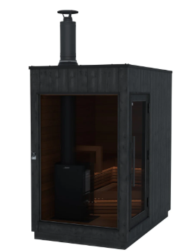 Thermasol Nordic Misty - Dark Nordic Spruce, 2-6 Person, Outdoor Sauna