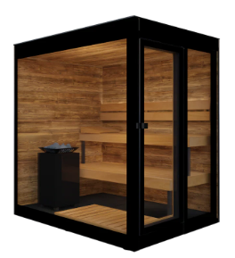 Thermasol Vera - Glass, 2-3 Person, Outdoor Sauna