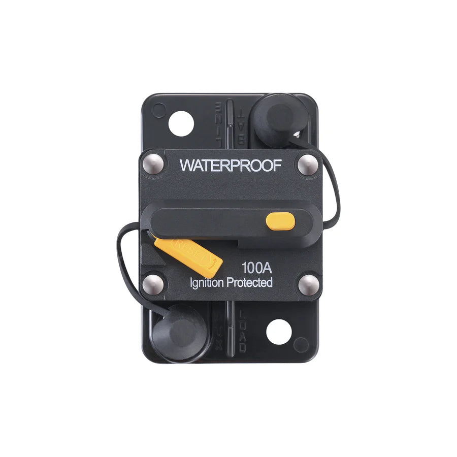 Single Pole Waterproof Circuit Breaker | Waterproof Thermal Type Breaker | Choose Amp: 30A, 40A, 60A, 80A, 100A, 120A, 150A, 200A, 250A