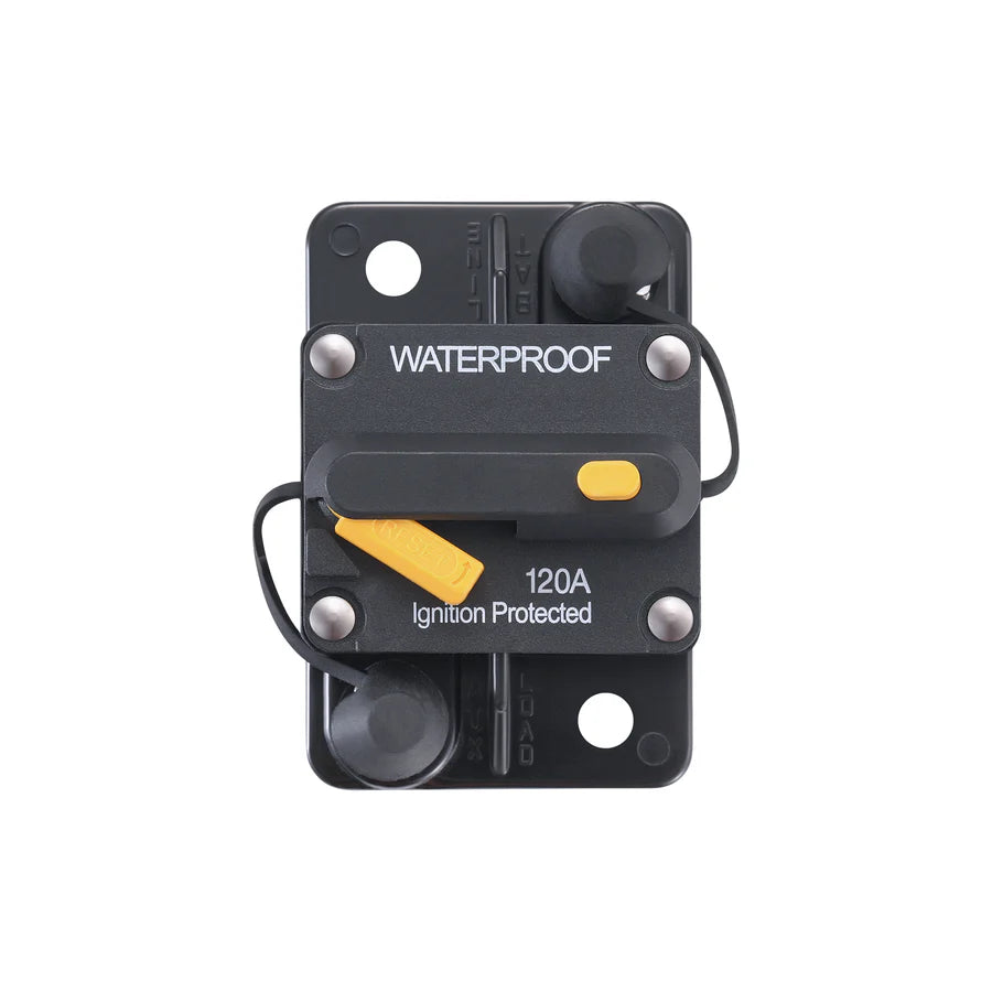 Single Pole Waterproof Circuit Breaker | Waterproof Thermal Type Breaker | Choose Amp: 30A, 40A, 60A, 80A, 100A, 120A, 150A, 200A, 250A