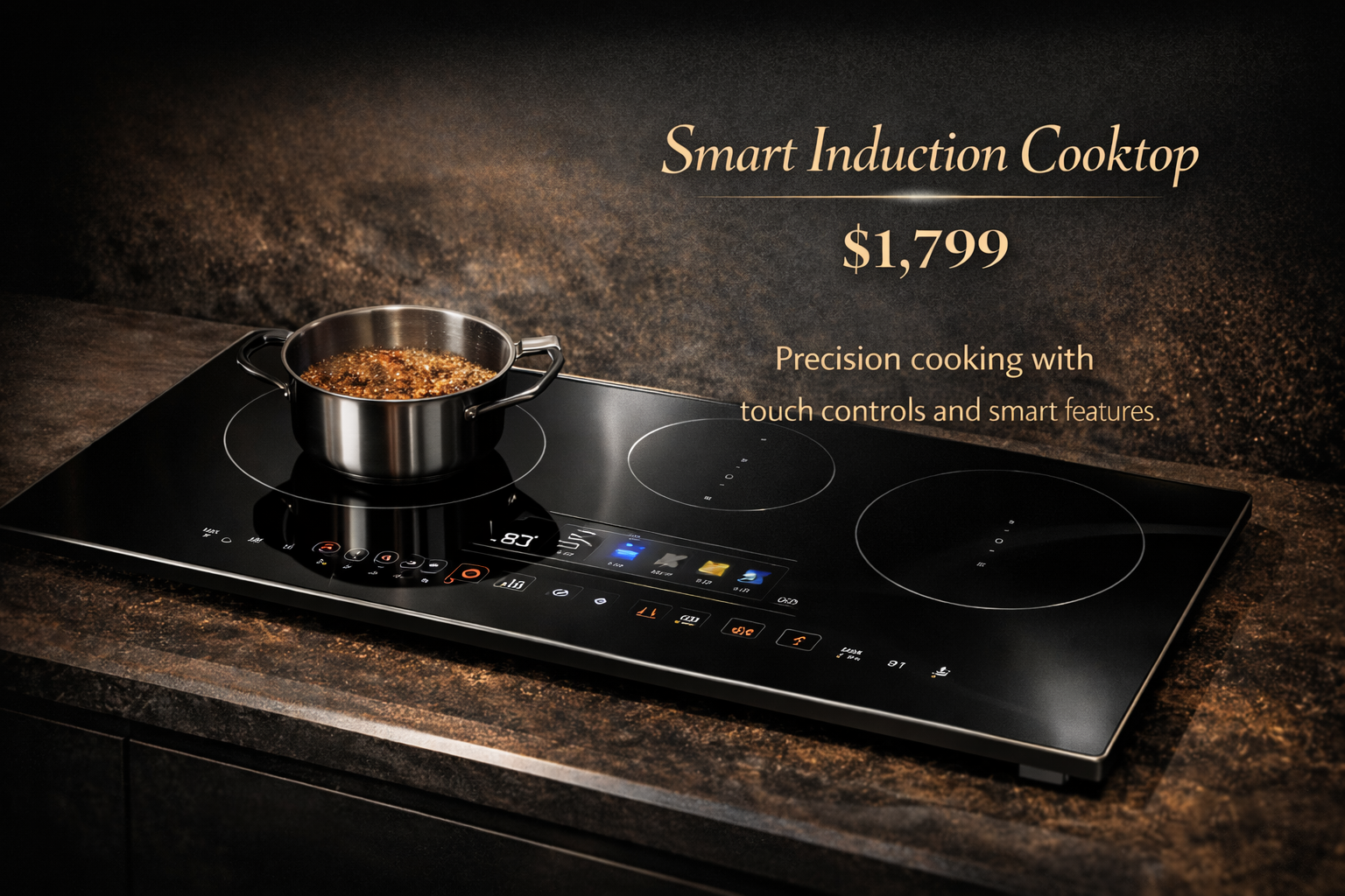 Smart Induction Cooktop