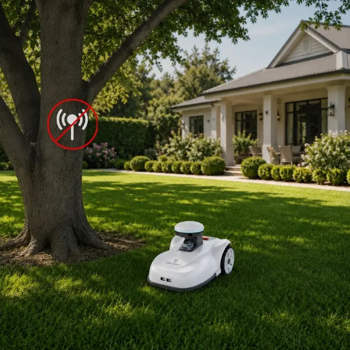 Smart Wireless Robotic Lawn Mower FJD Vela