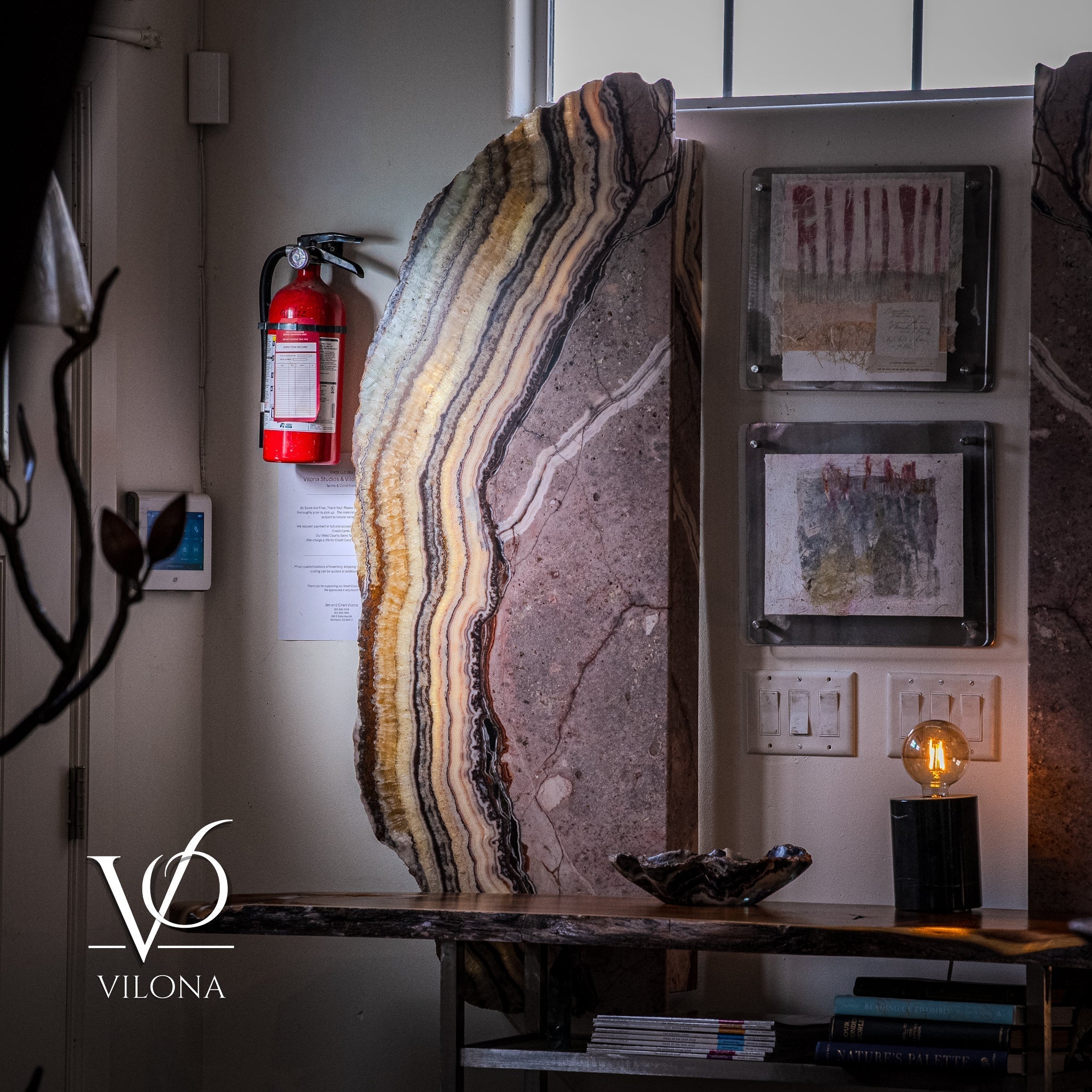 Aqua Onyx Wall Panels (Set #1 Live Edge)