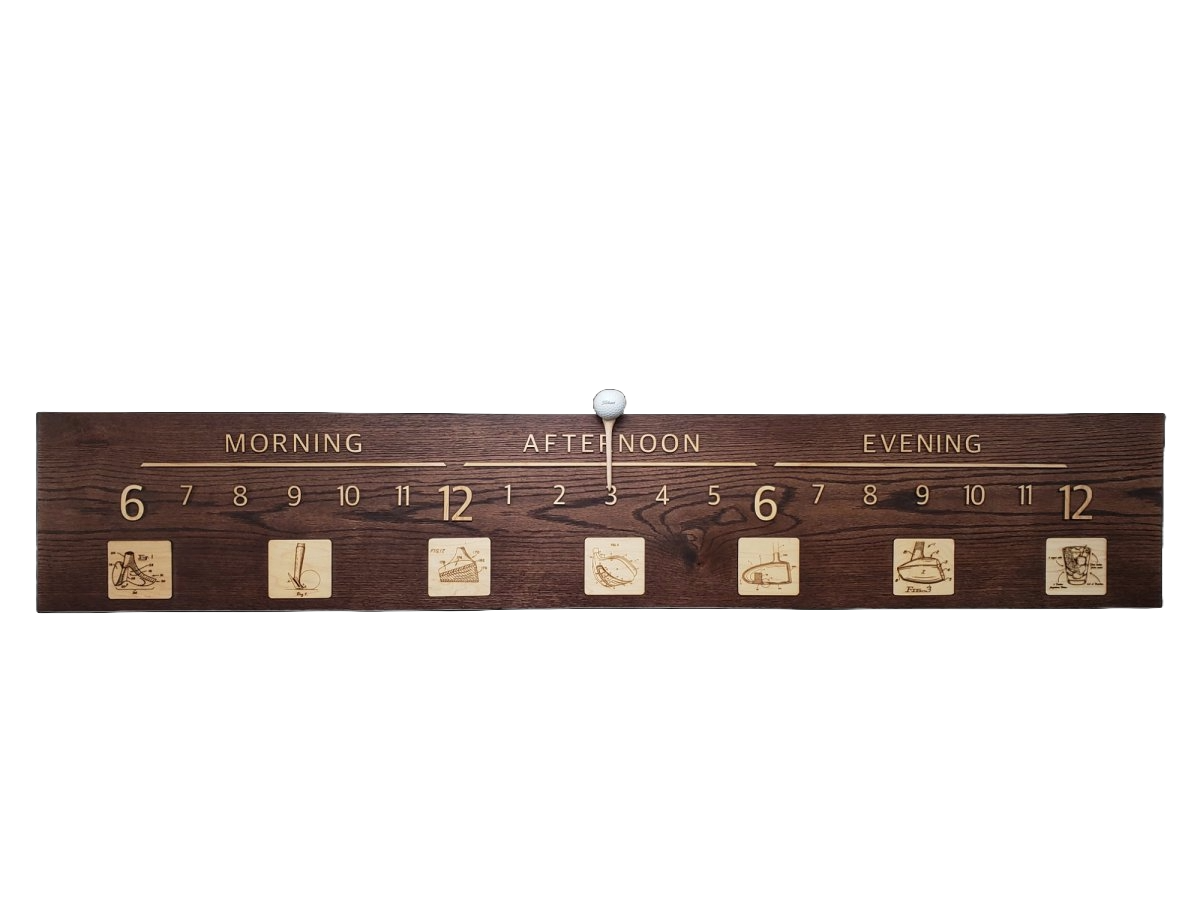 Birdie:5-foot Golf Clock