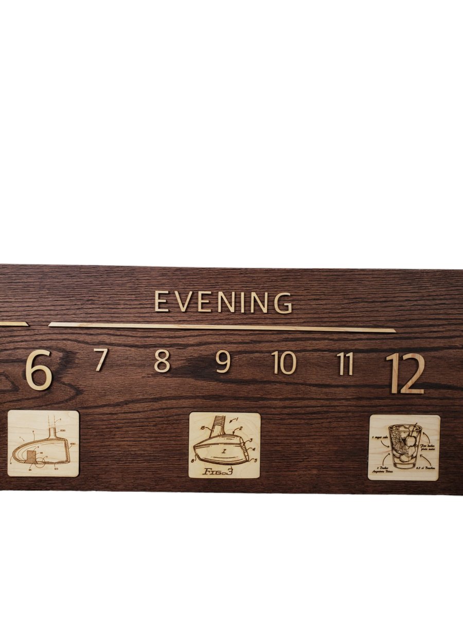 Birdie:5-foot Golf Clock