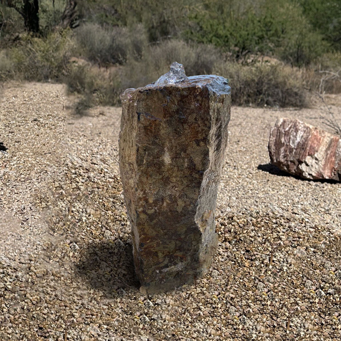 Basalt Column Gold Creek Fountain