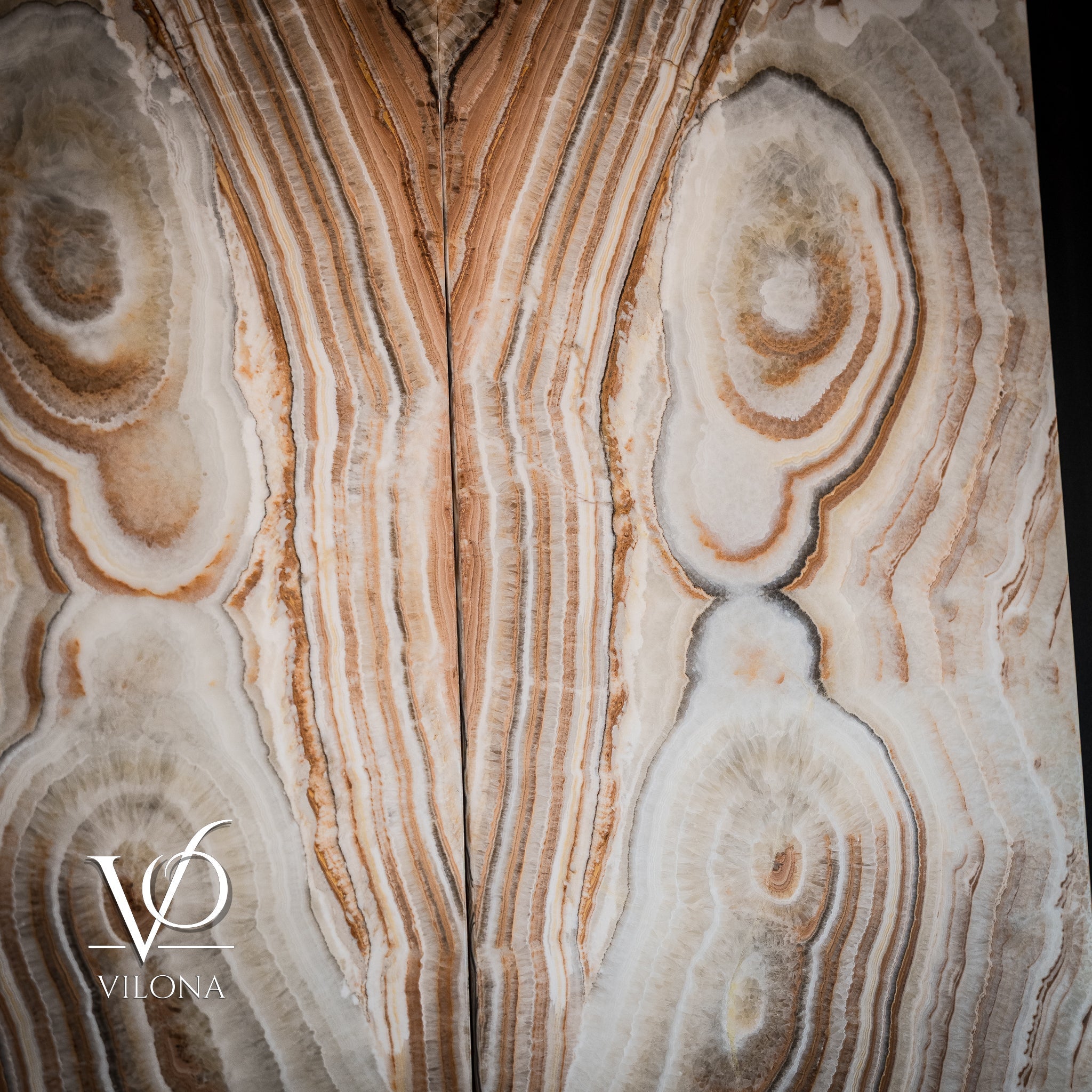 Exotic Sahara Onyx Wall Panels (Set #5) Style 2