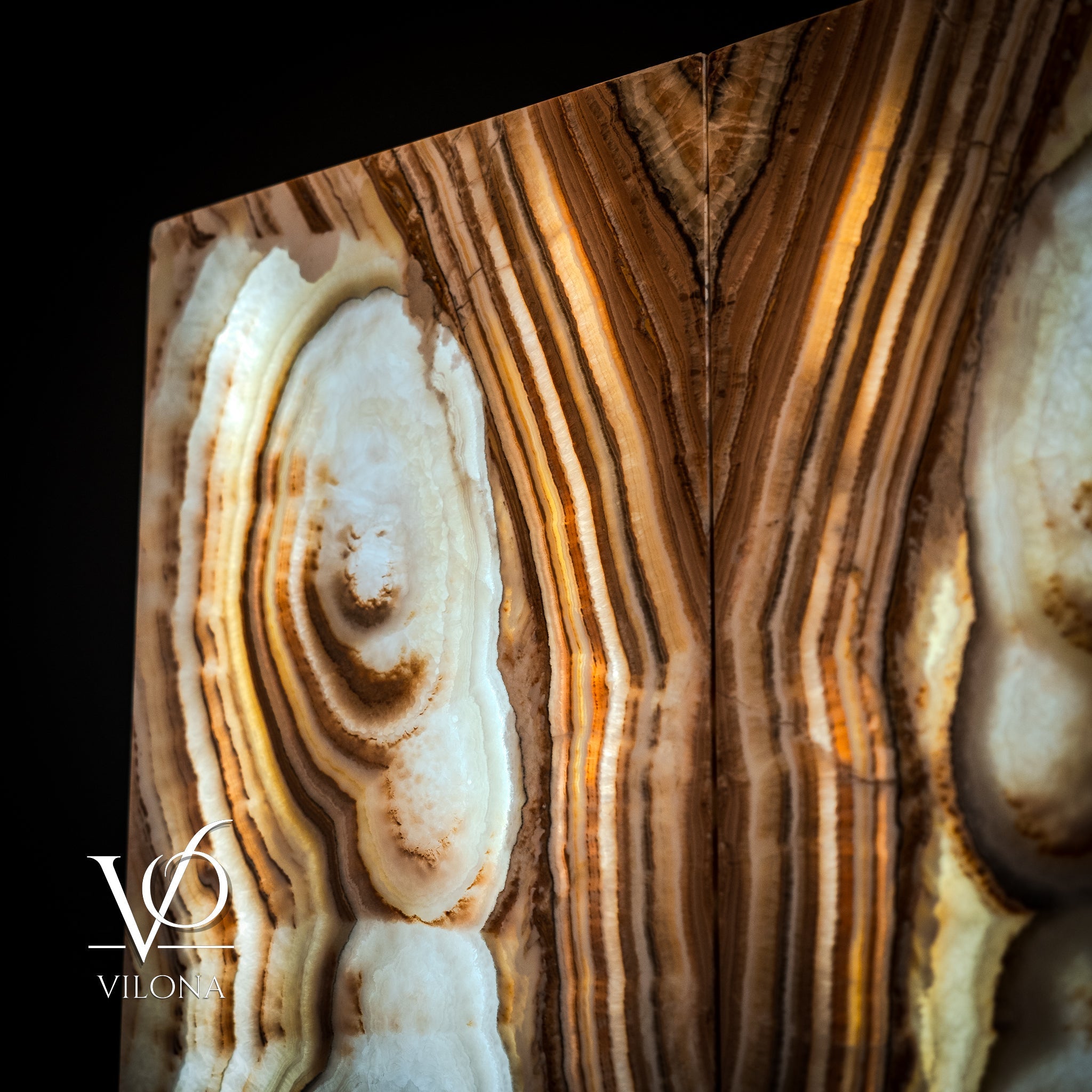 Exotic Sahara Onyx Wall Panels (Set #5) Style 2