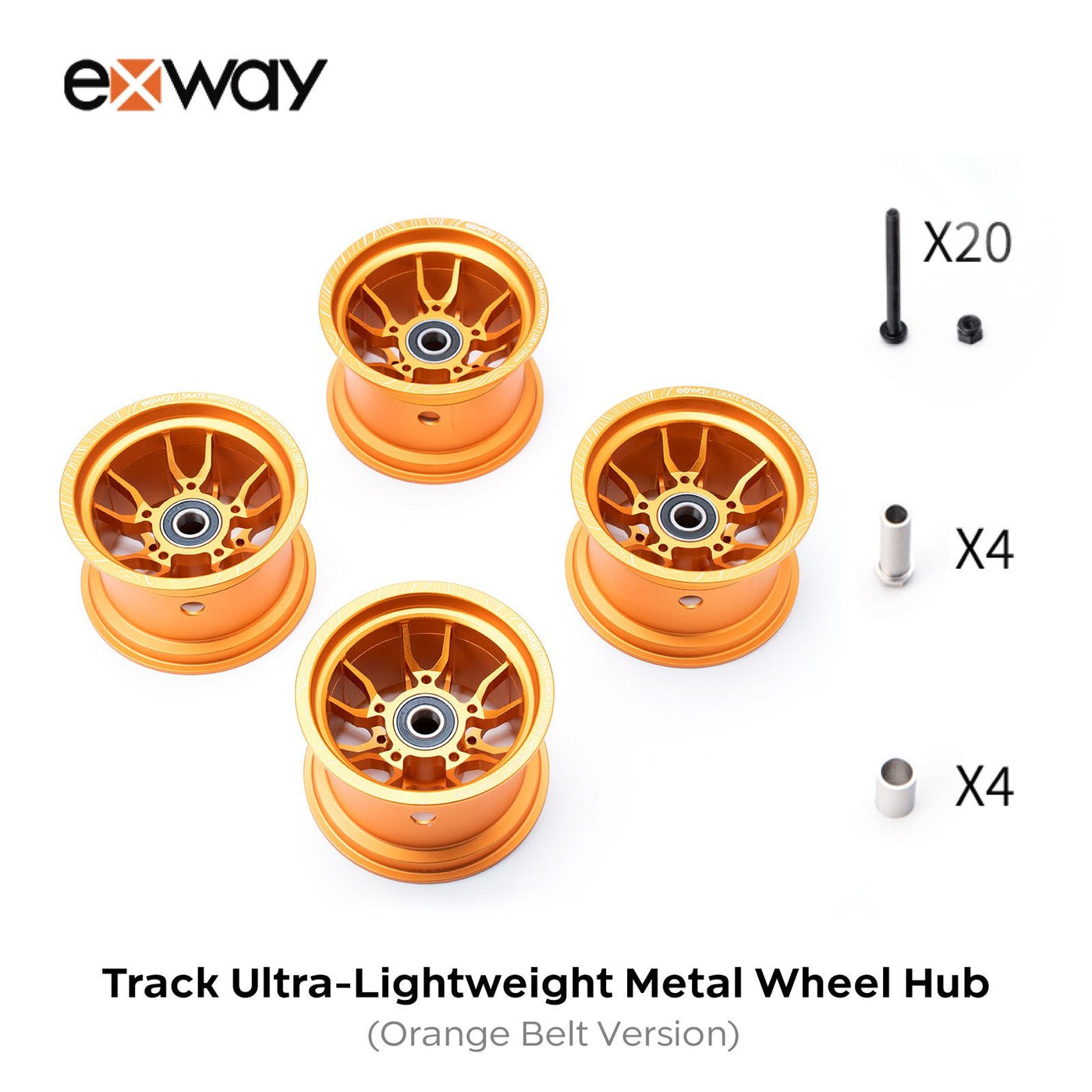 Exway ACE Track Series H78 Ultra-Lightweight Metal Wheel Hub