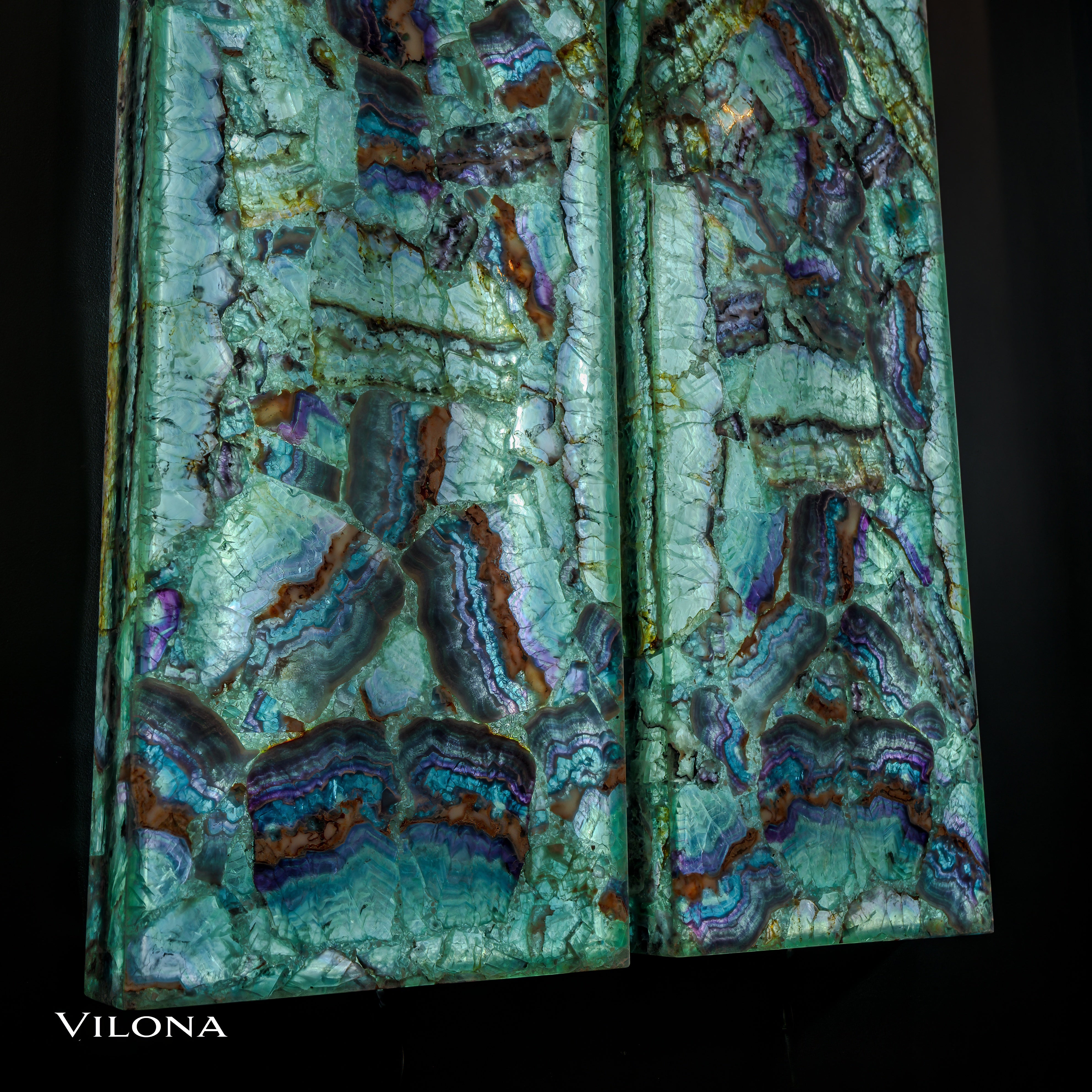 Fluorite Crystal Wall Panels (2/7)