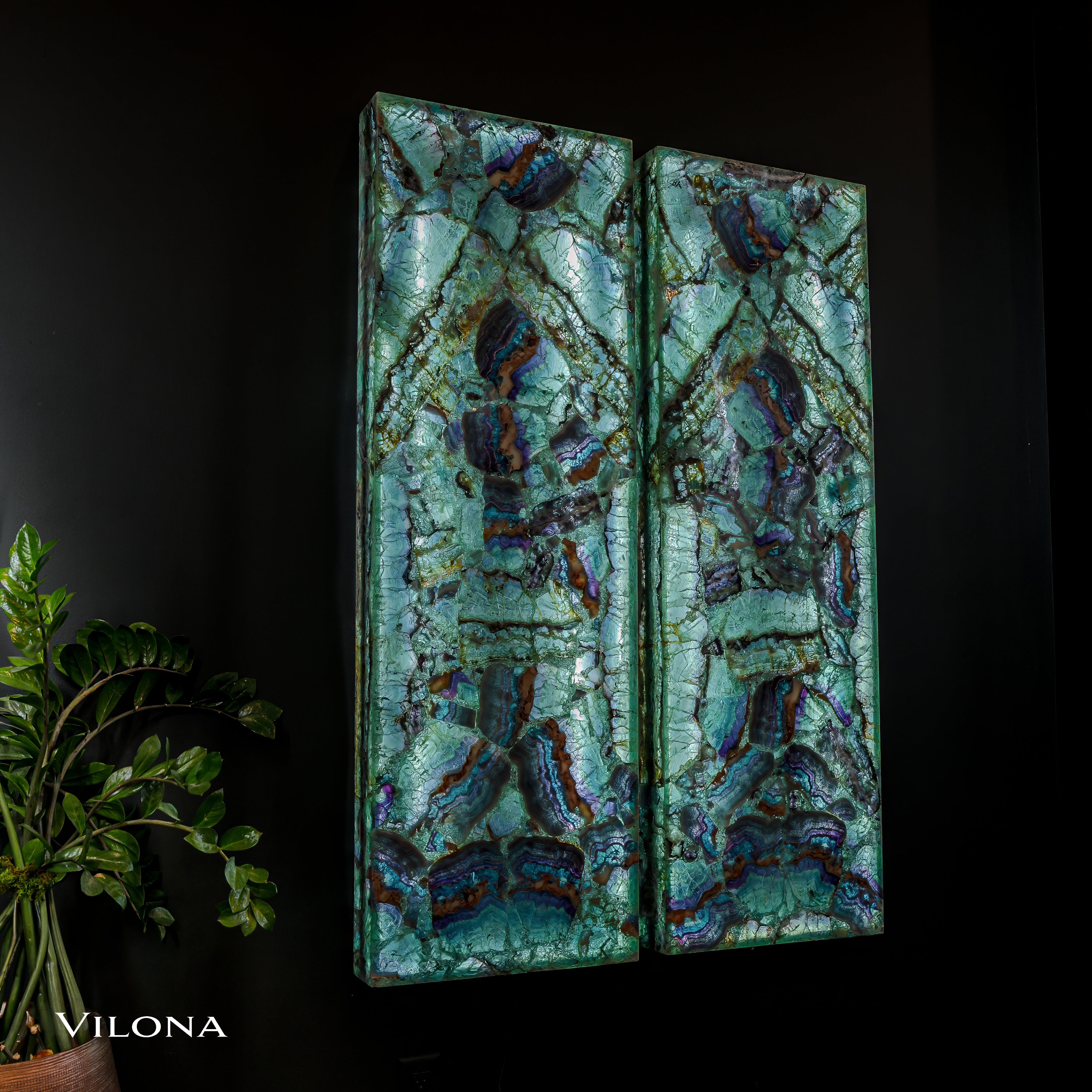 Fluorite Crystal Wall Panels (2/7)