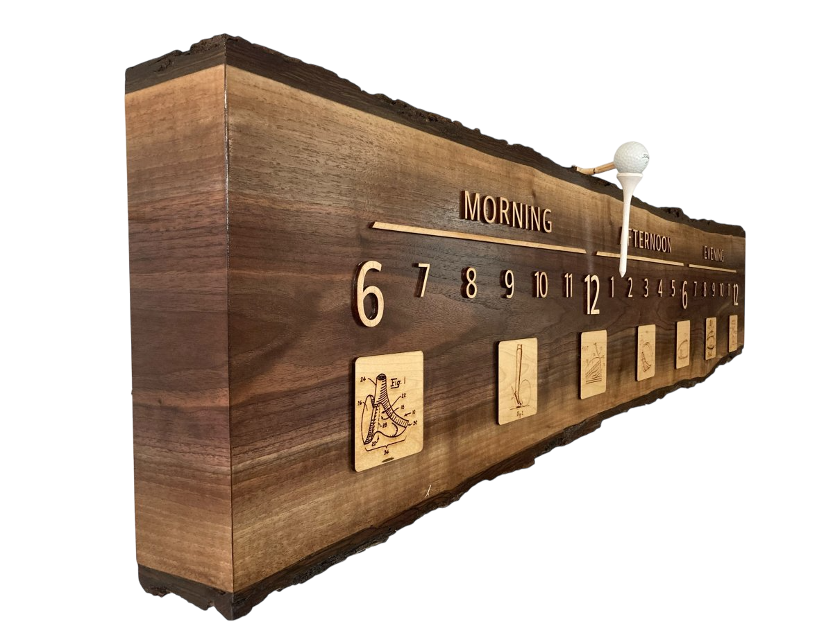 Niblick:5-foot Golf clock