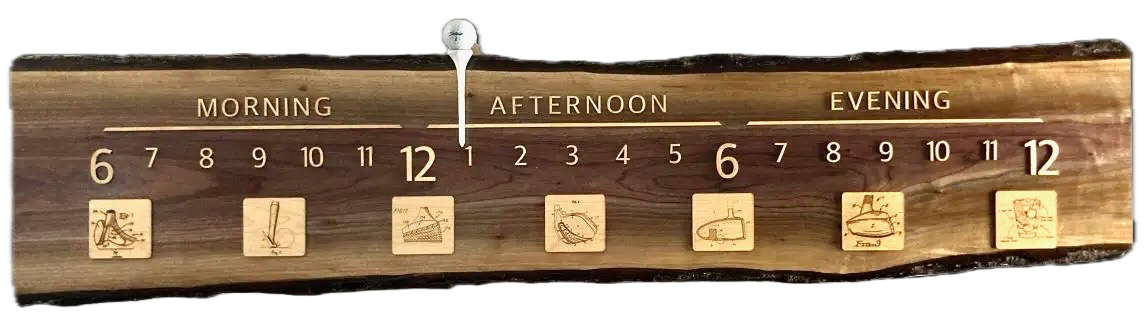 Niblick:5-foot Golf clock