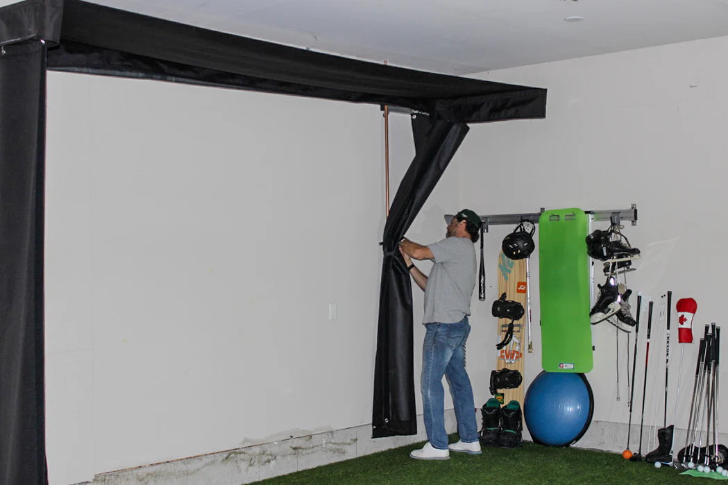 Vanish LITE Semi-Retractable Golf Enclosure