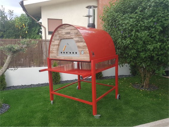 MAXIMUS PRIME LARGE PORTABLE PIZZA OVEN RED