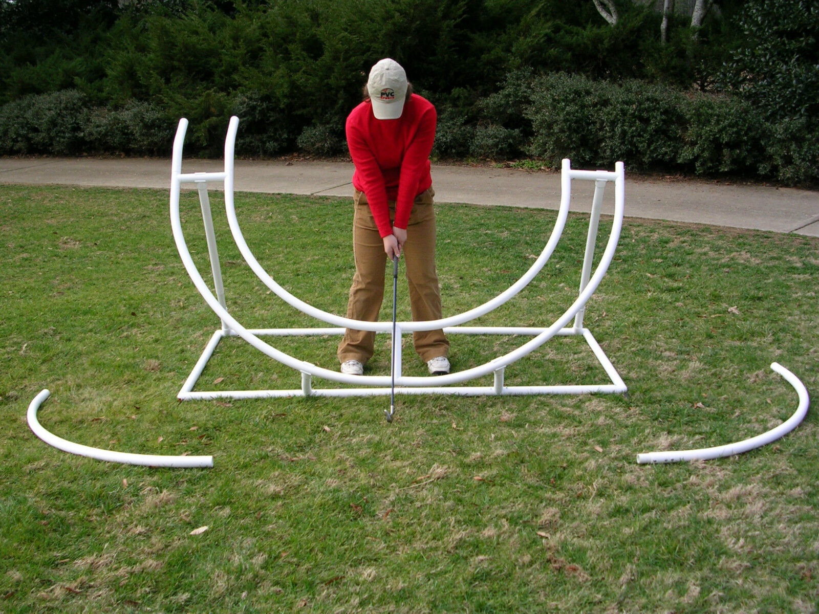 Full Circle PVC Golf Swing Trainer - Golf Swing Training Aid