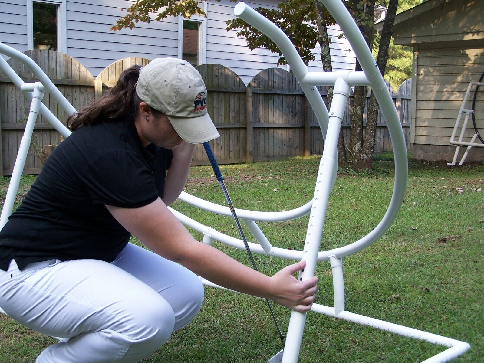 Full Circle PVC Golf Swing Trainer - Golf Swing Training Aid