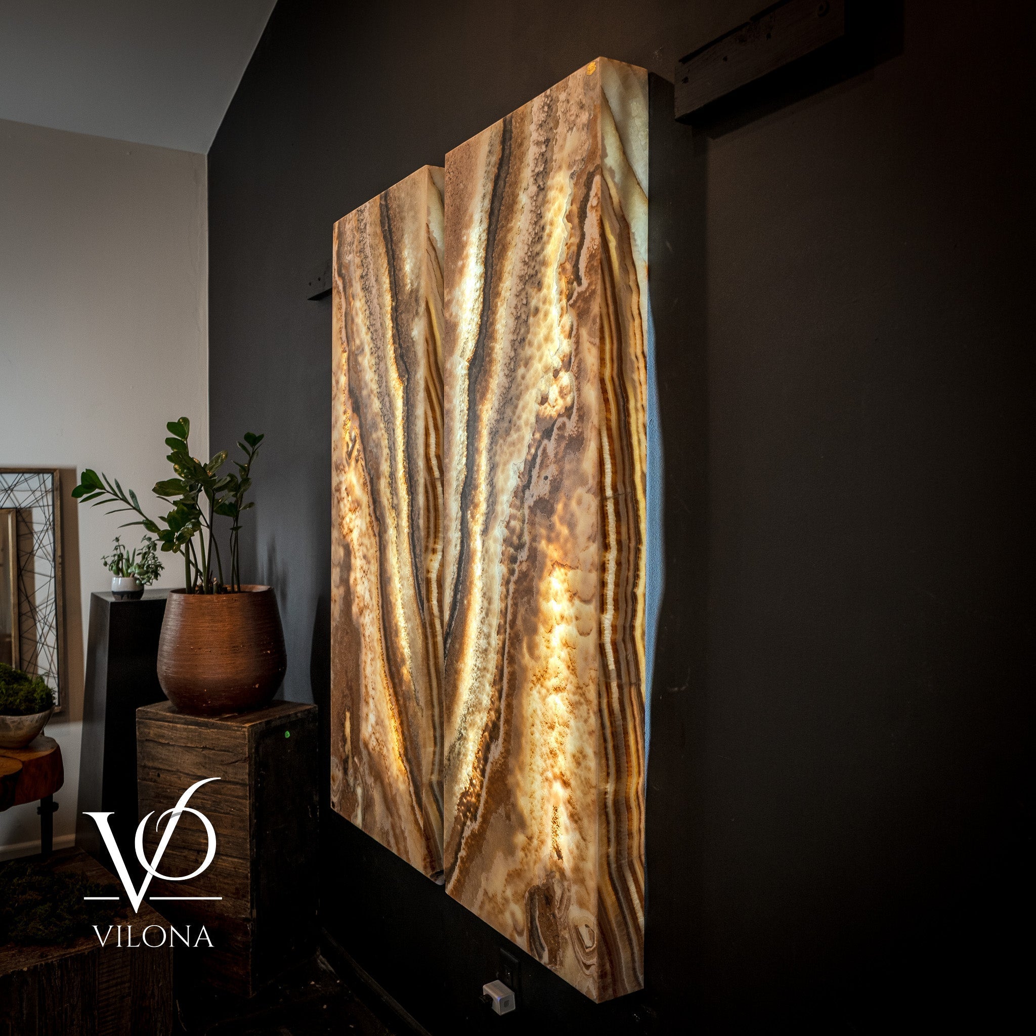 Sahara Onyx Wall Panels (Set #7)