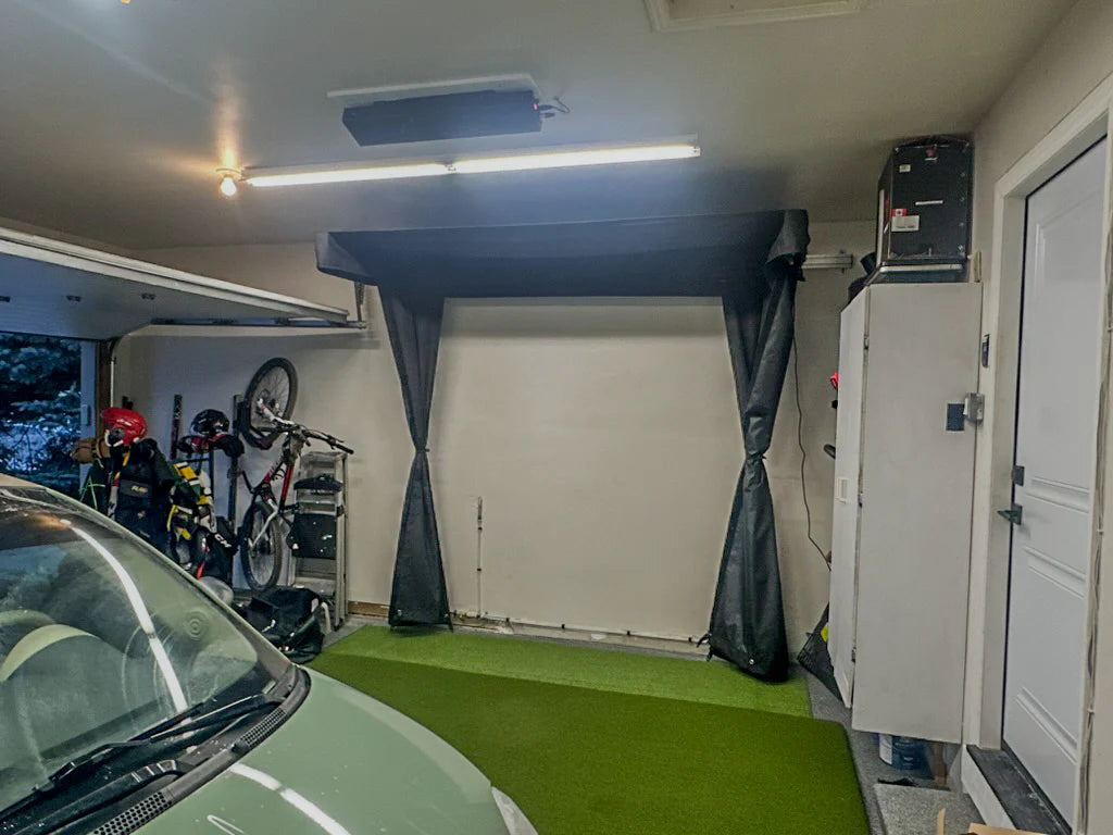 Vanish LITE Semi-Retractable Golf Enclosure